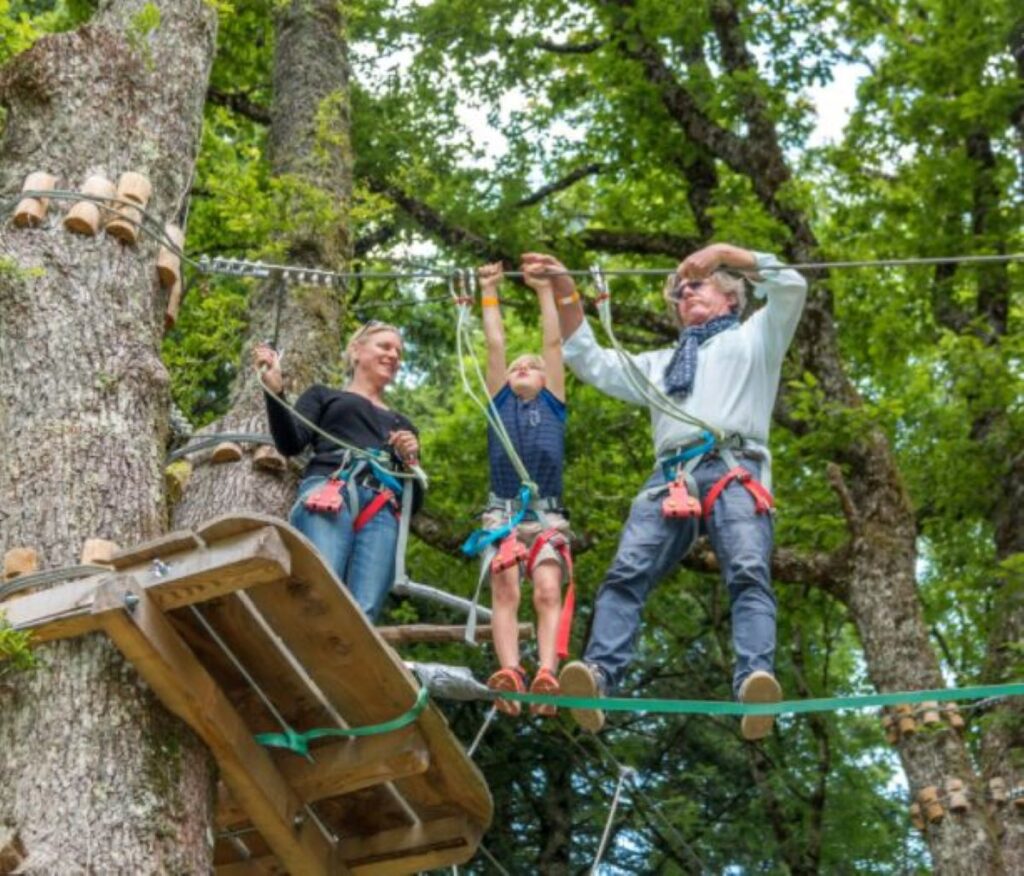 accrobranche dans les Landes