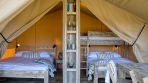 Tente Safari Lodge proche de Mimizan